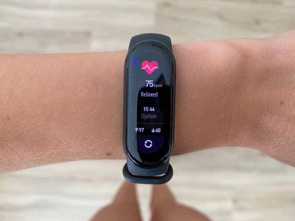 Informacje o tętnie są dość szczegółowe