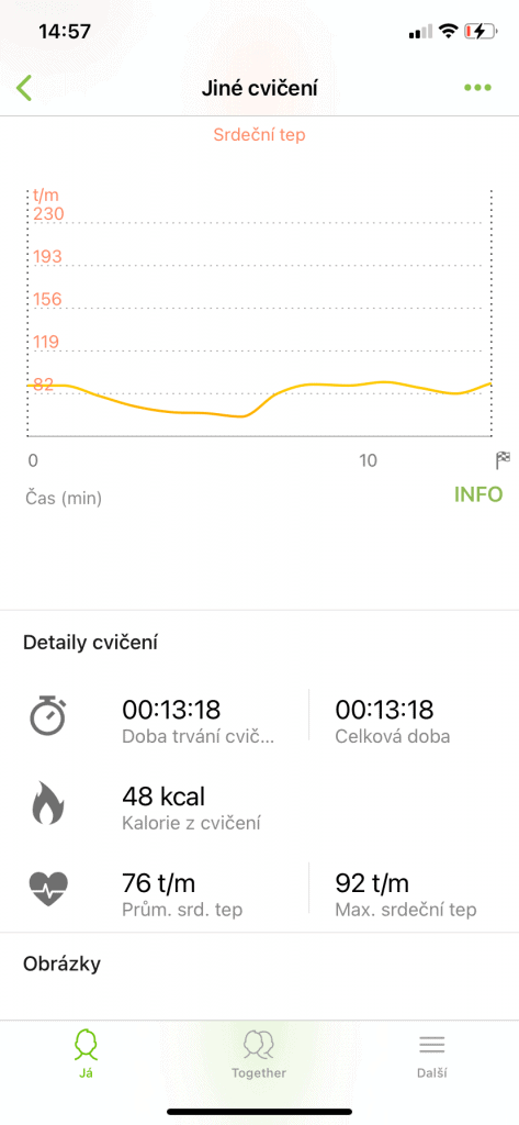 Przejrzyste wykresy można znaleźć w aplikacji Samsung Health