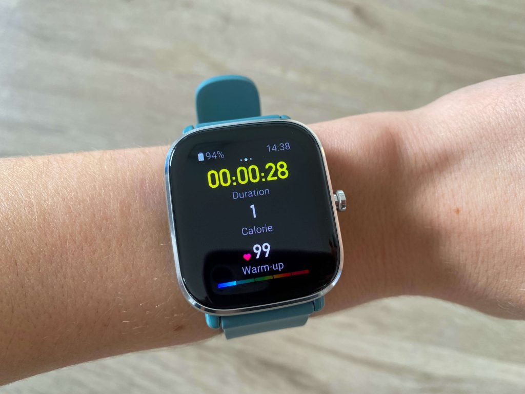 Pomiar aktywności sportowej działa świetnie