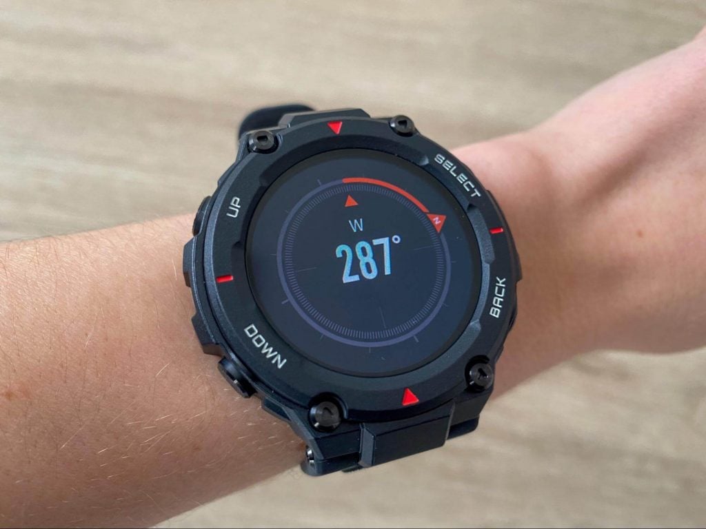 Można również korzystać z kompasu