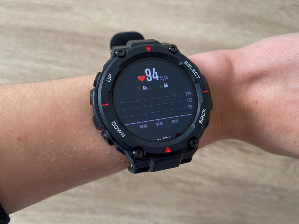 Zegarek mierzy tętno