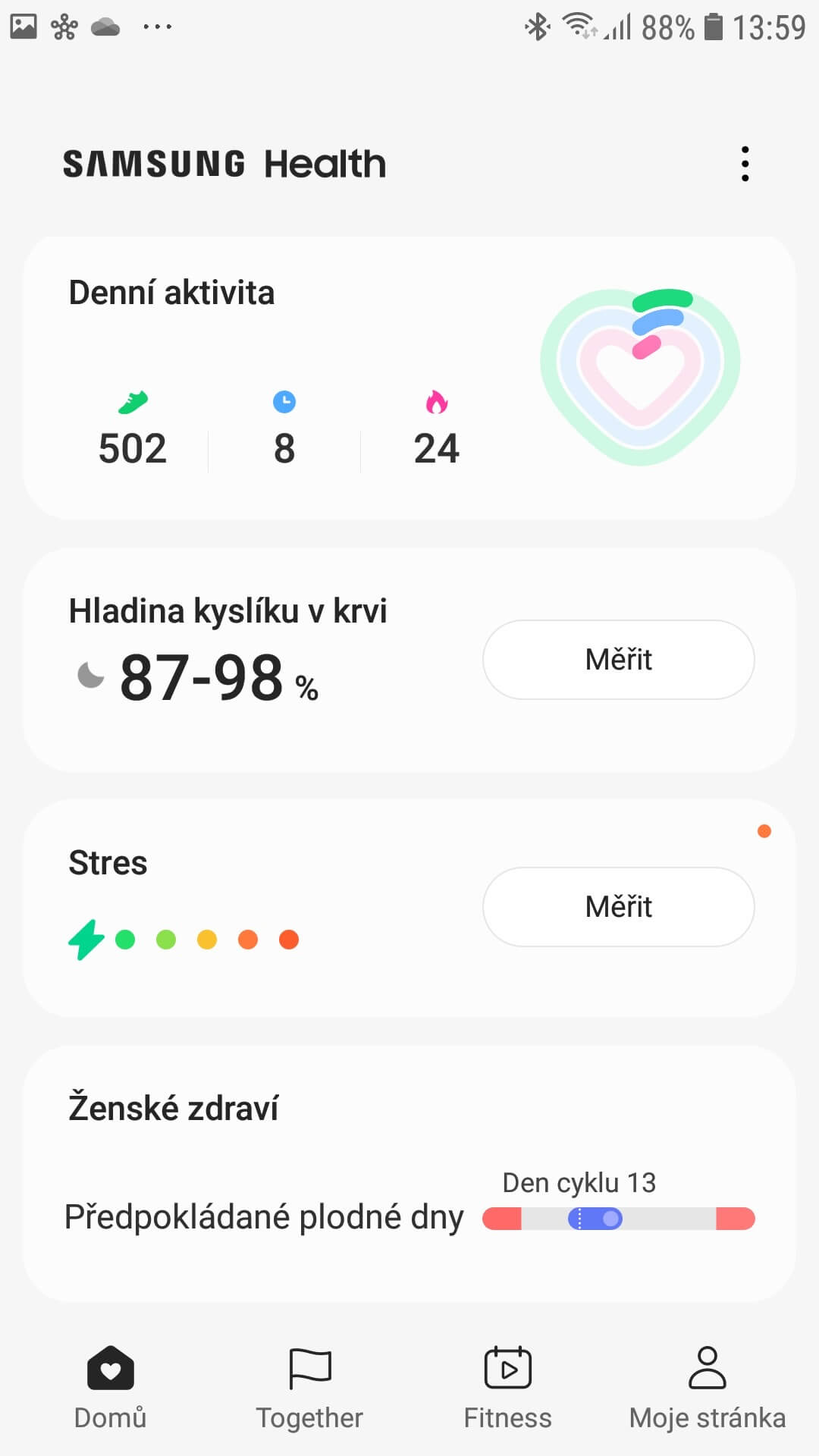 Więcej informacji w Samsung Health