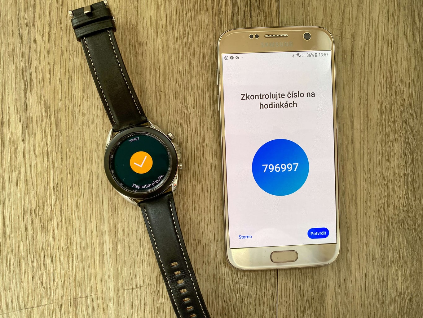 Należy potwierdzić wygenerowany kod