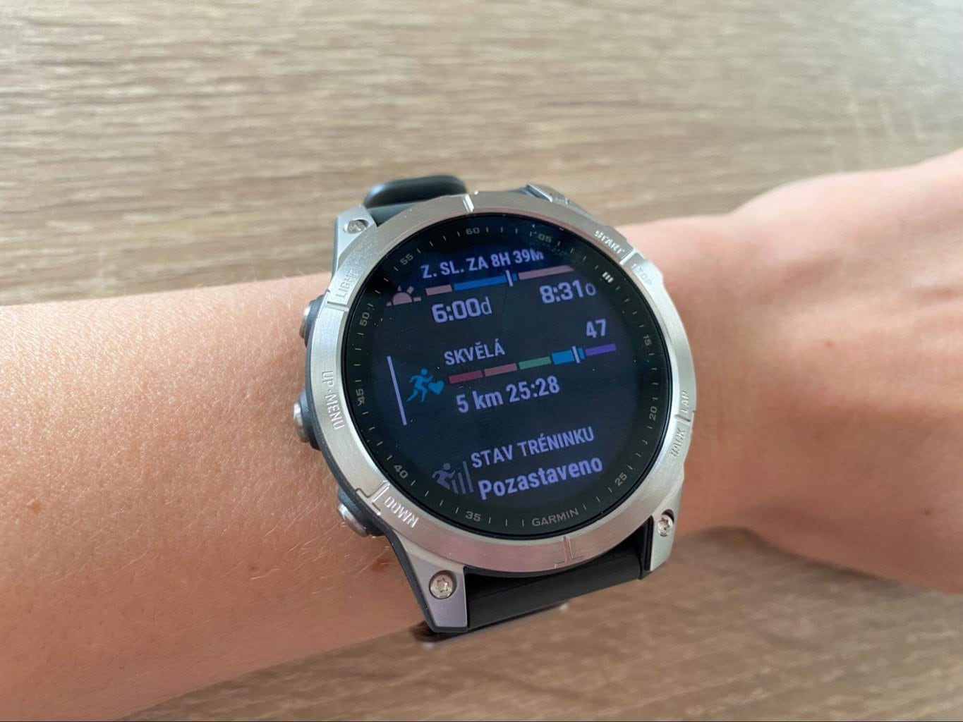 Menu główne jest przejrzyste