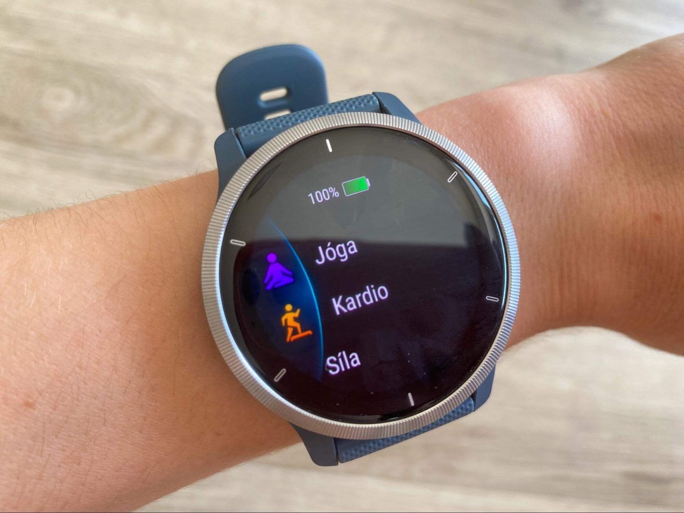 Wybieranie aktywności sportowych