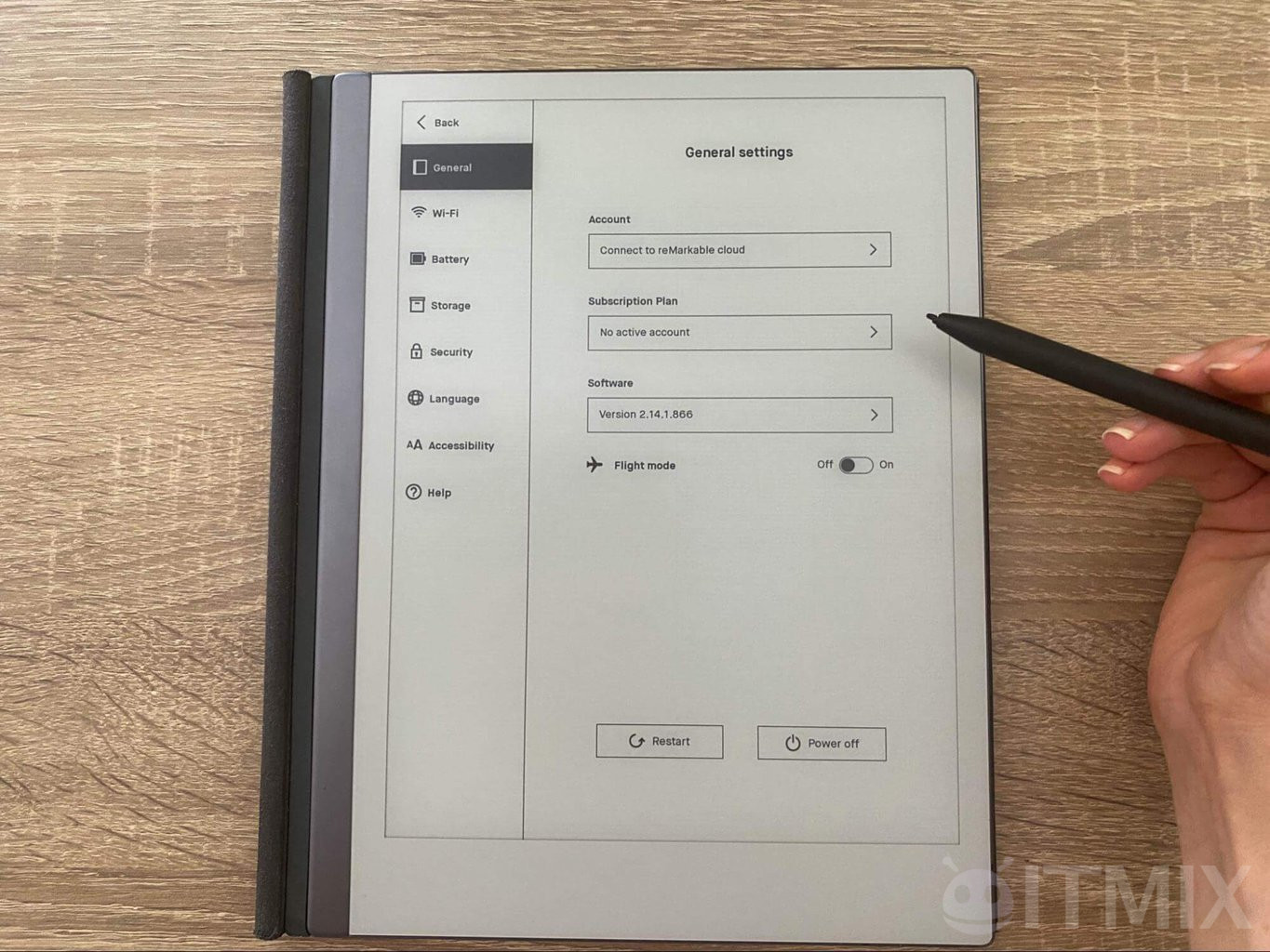 Łączenie się z chmurą reMarkable