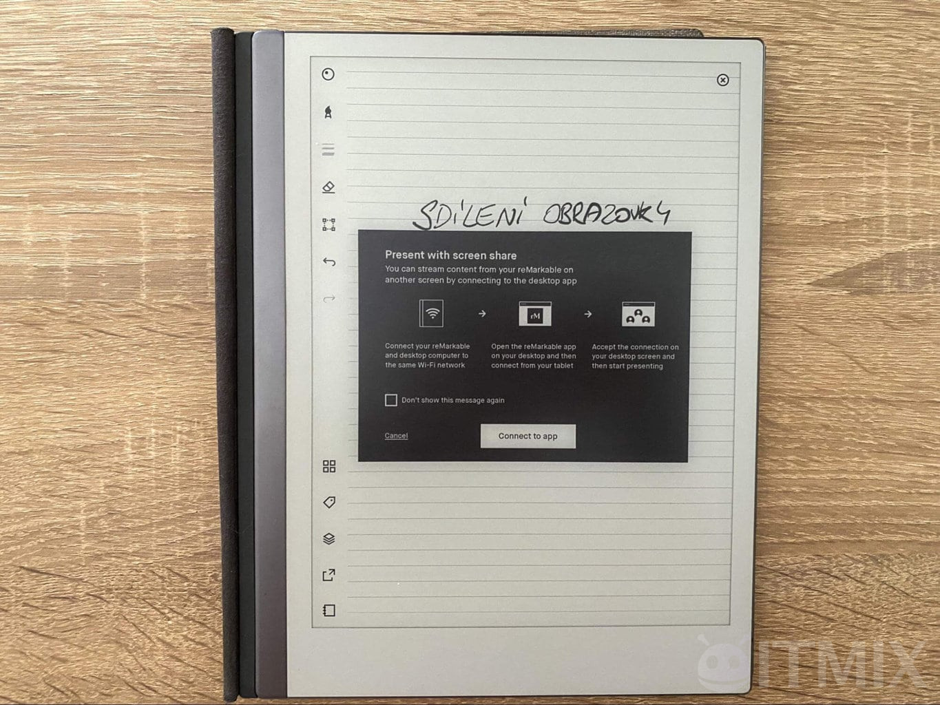 Musi znajdować się w tej samej sieci Wi-Fi