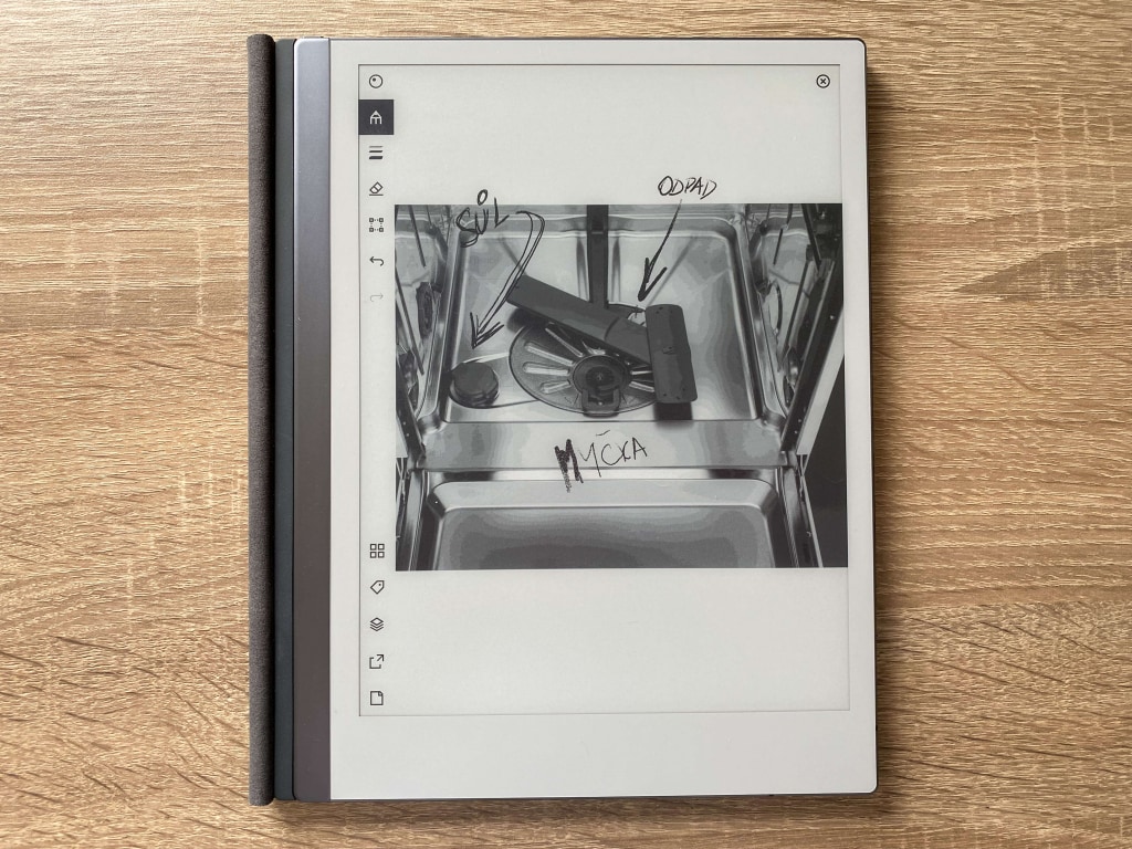 Notatki mogą być również tworzone na zdjęciach