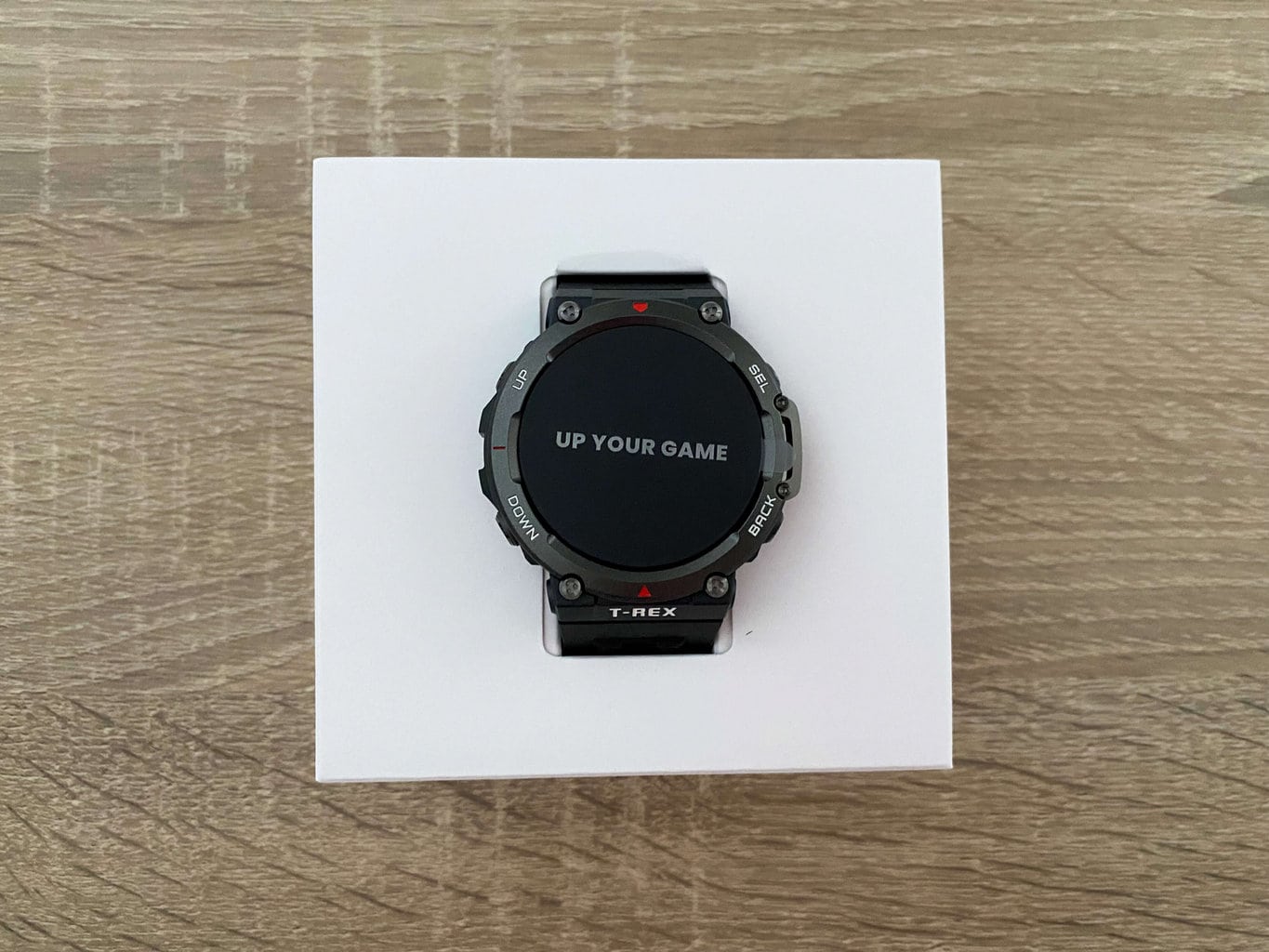 Zegarek po otwarciu pudełka