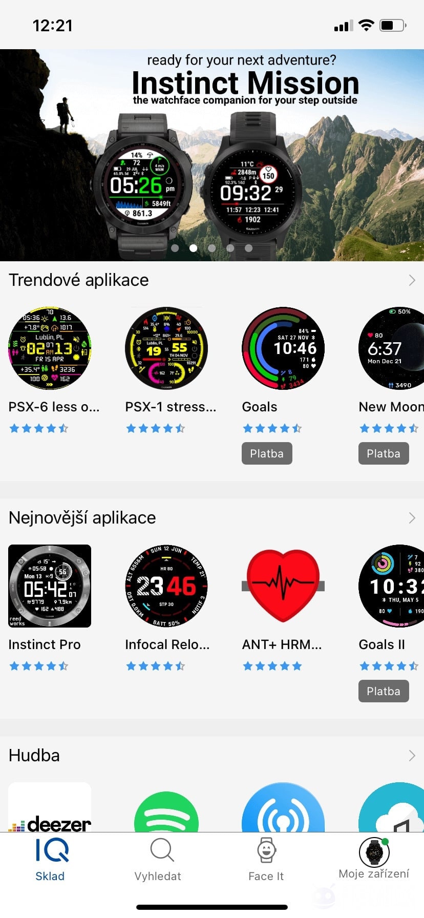 Możliwość pobrania dodatkowych aplikacji