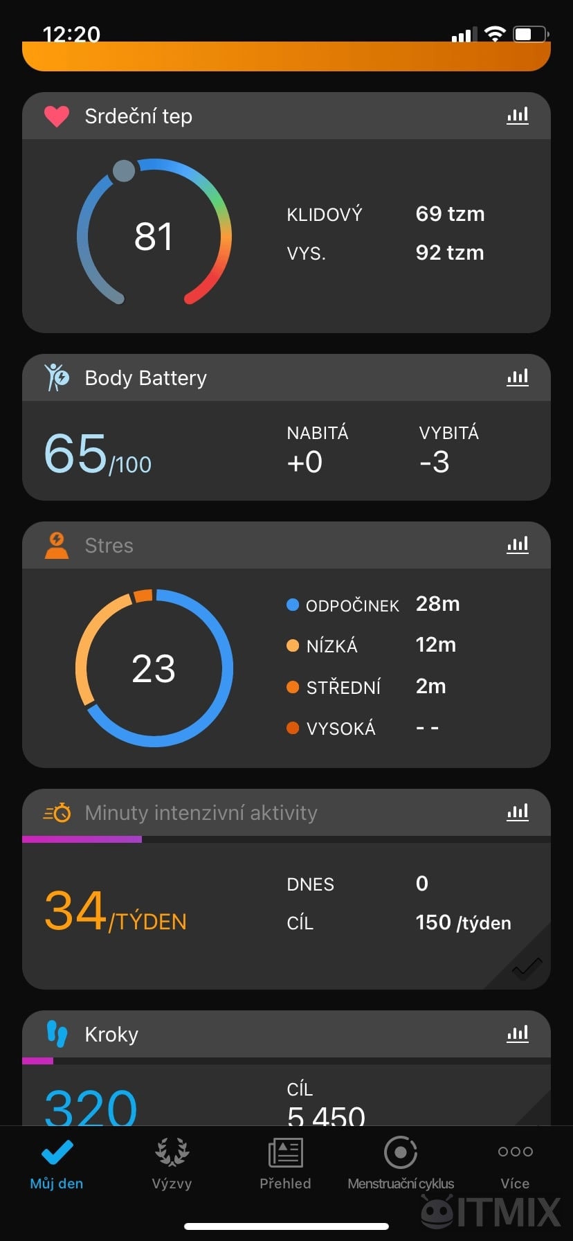 Ekran główny aplikacji
