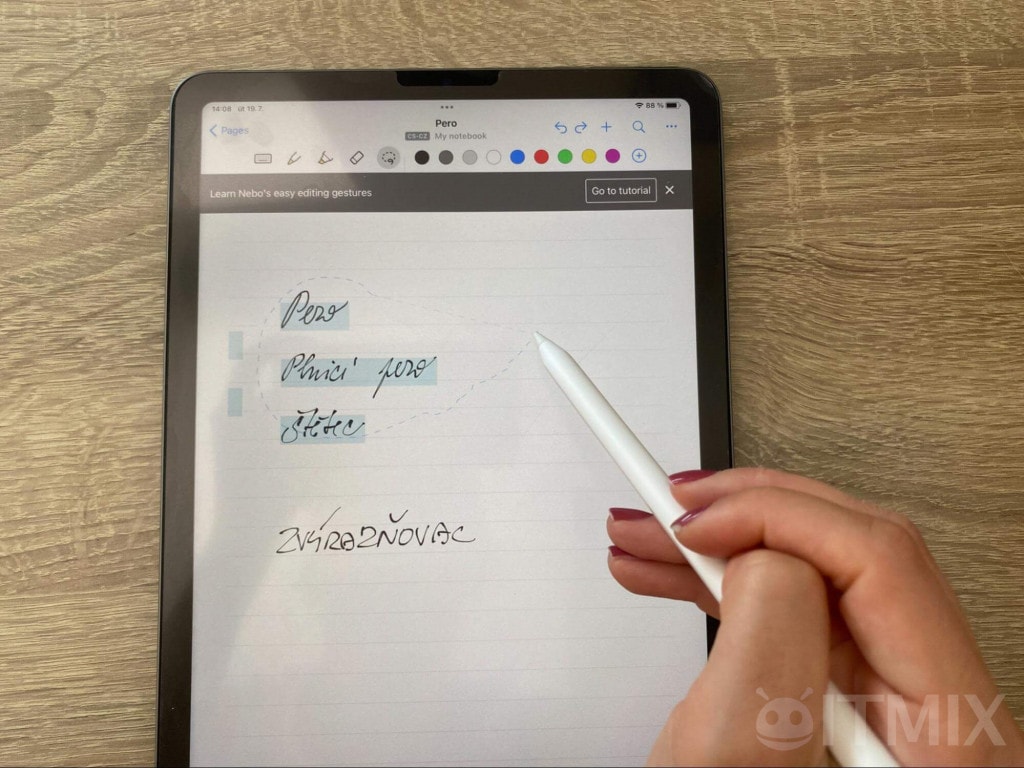 Dostępne narzędzia do pisania