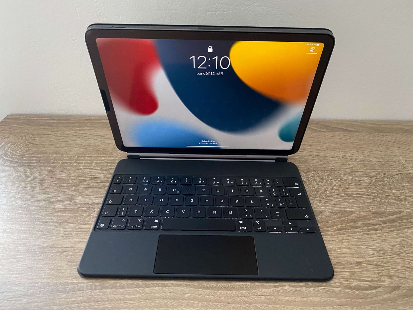 Pochylenie klawiatury można ustawić