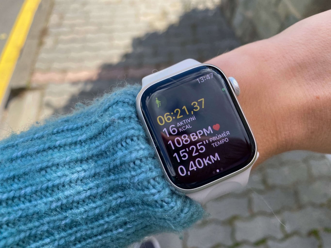 Informacje podczas ćwiczeń