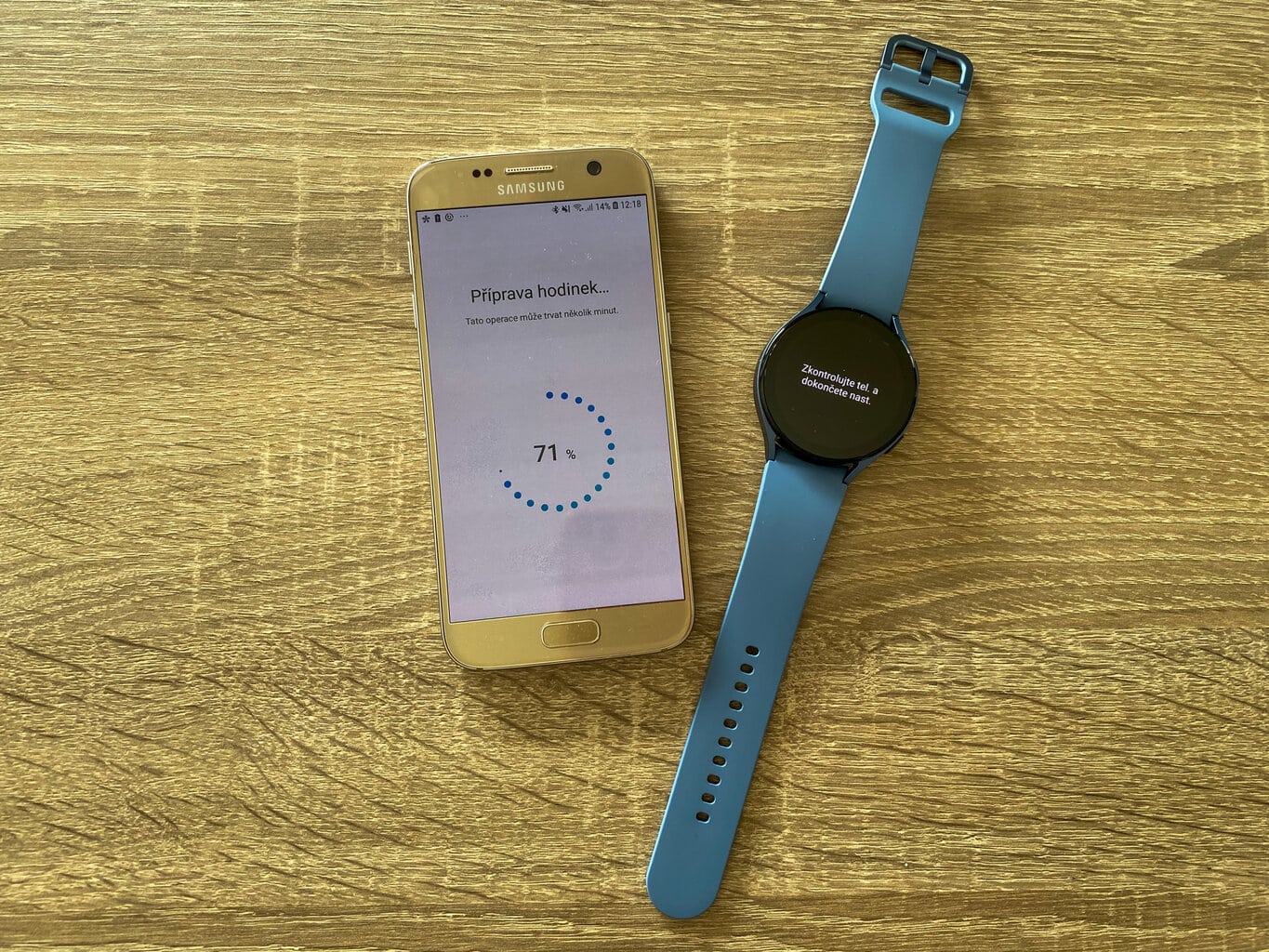 Przygotowanie zegarka