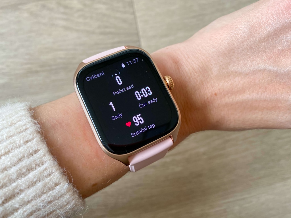 Informacje podczas ćwiczeń