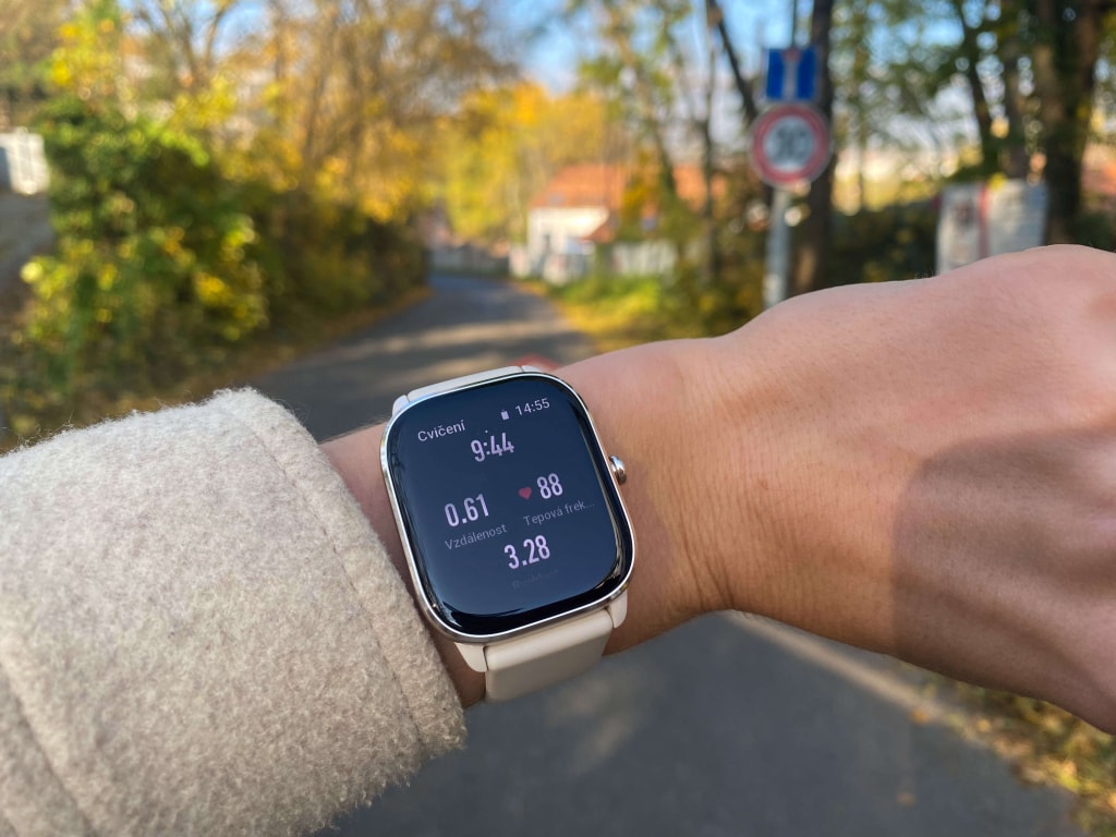 Zegarek podczas ćwiczeń