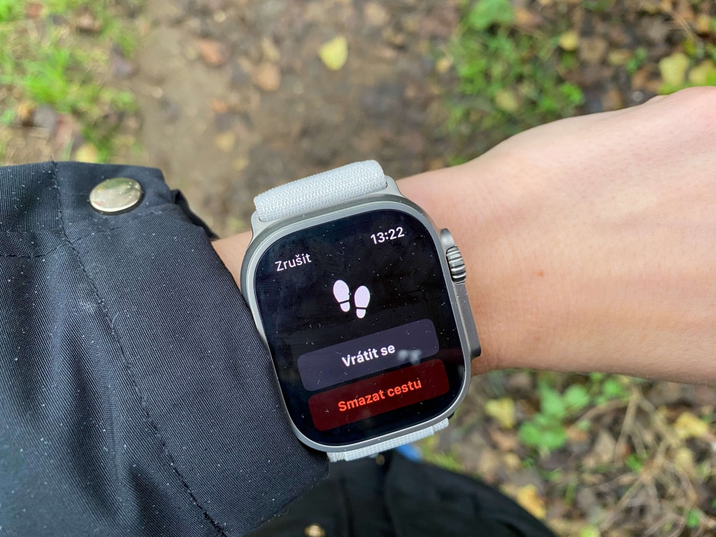 Wystarczy nacisnąć przycisk powrotu