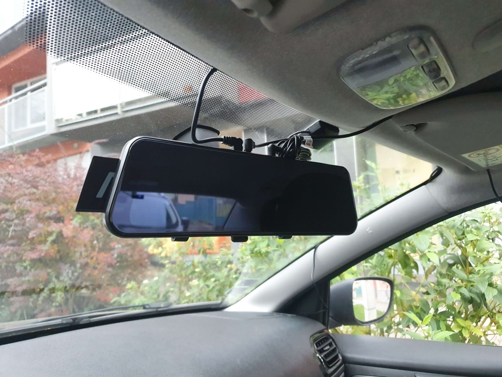 W naszym przypadku kamera oferowała lepszy widok w lusterku niż oryginał