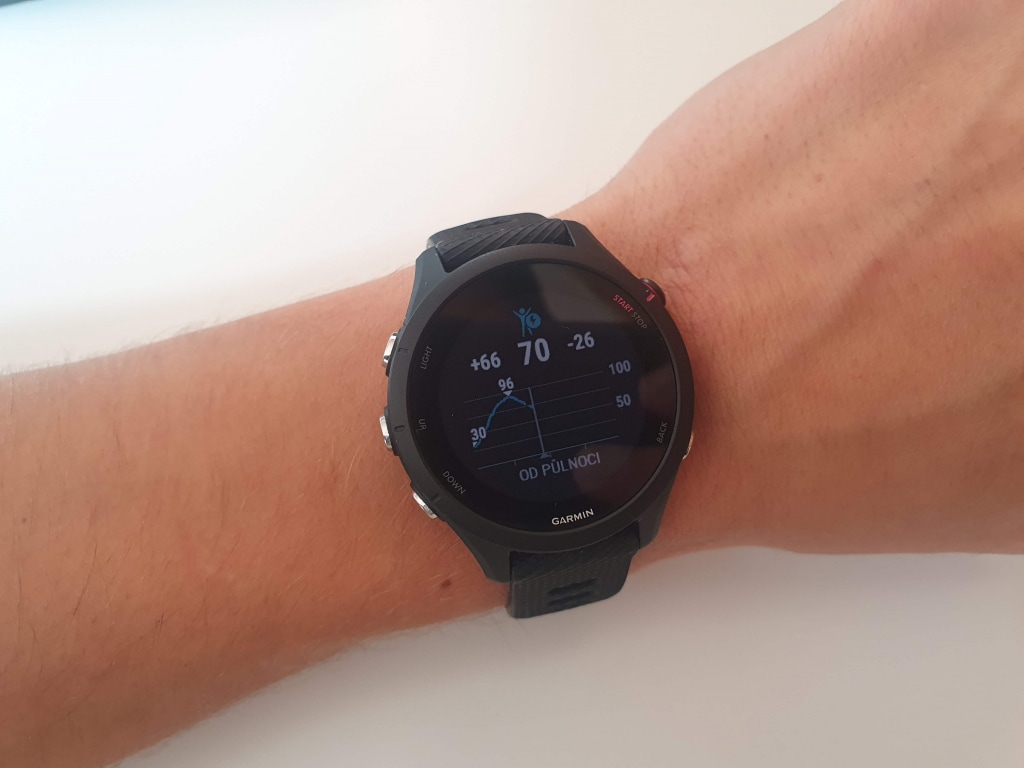 Body Battery szacuje ilość energii użytkownika