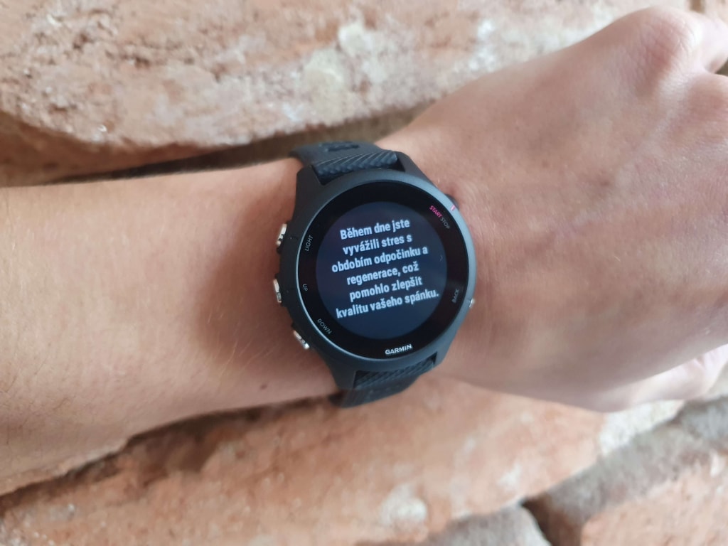 Następnie wyświetlany jest bardziej szczegółowy opis snu