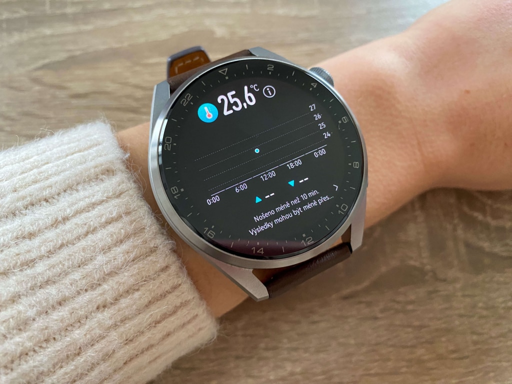 Pomiar temperatury z nadgarstka