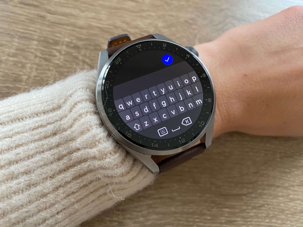 Odpowiedź można wpisać na klawiaturze