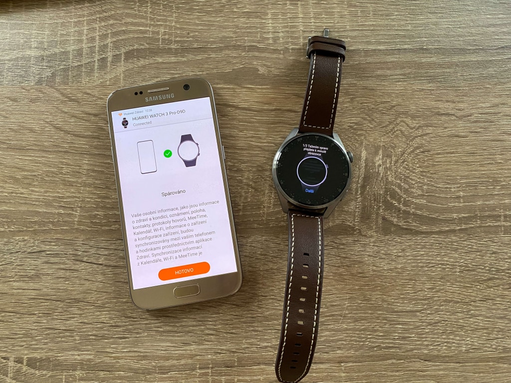 Następnie można rozpocząć korzystanie z zegarka