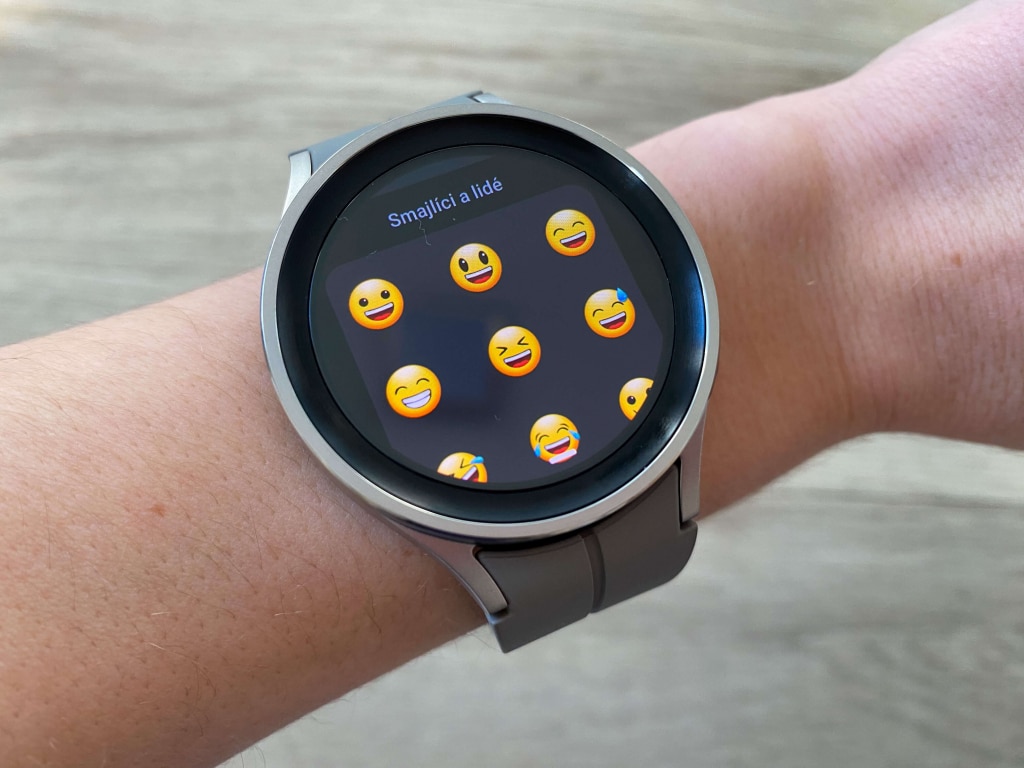 Wybór konkretnego emoji