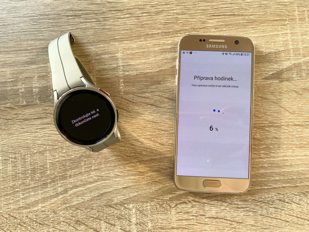 Przygotowanie zegarka