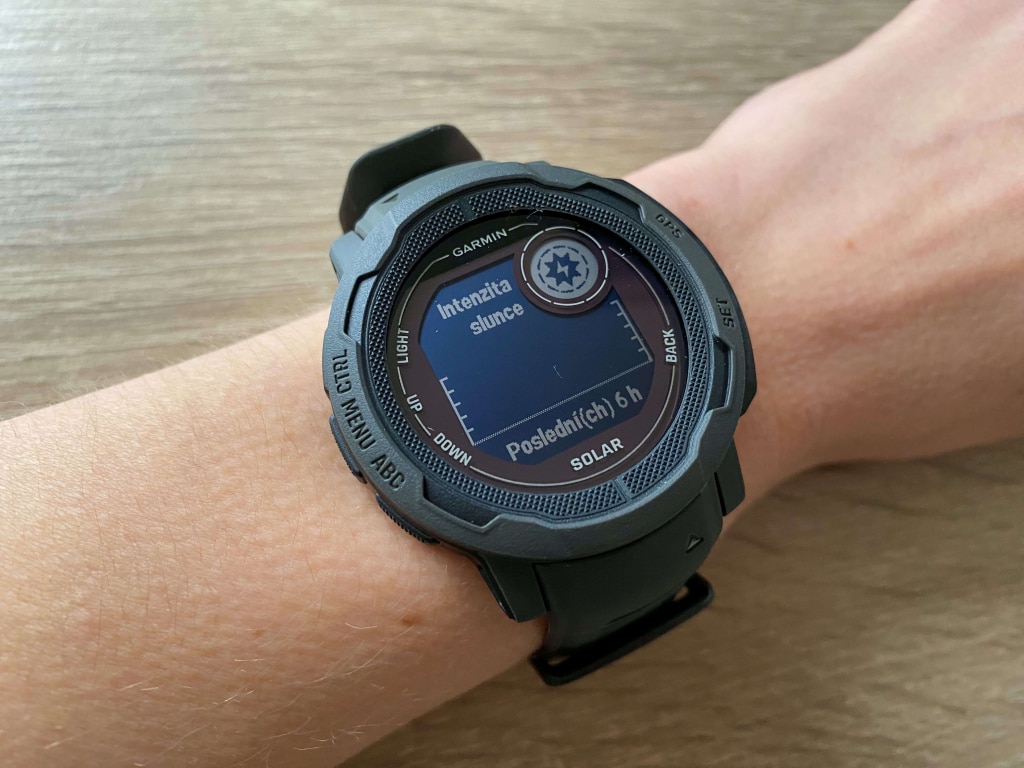 Intensywność światła słonecznego