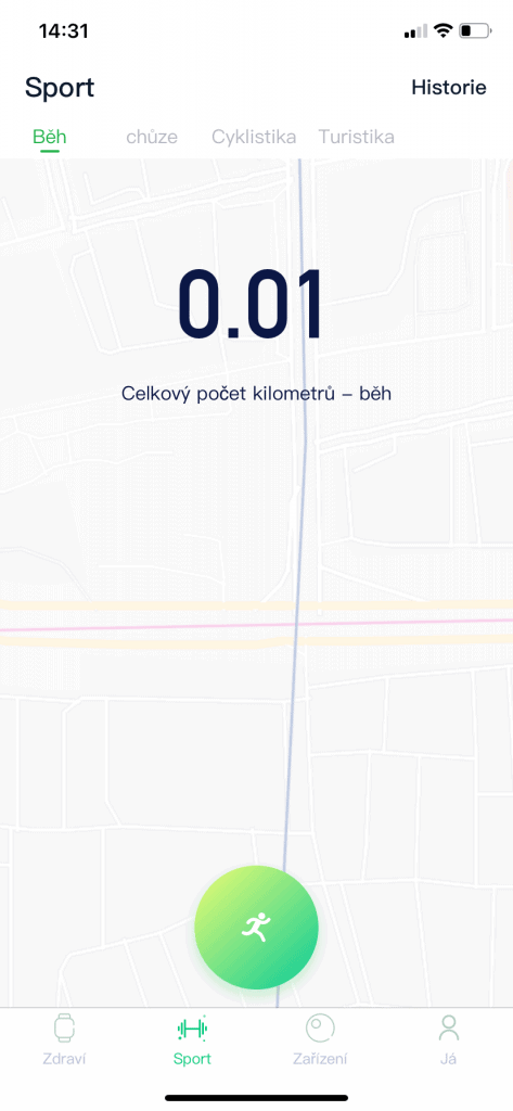 Pomiar aktywności na świeżym powietrzu