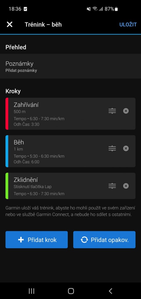 Etapy treningu można dostosować do własnych upodobań