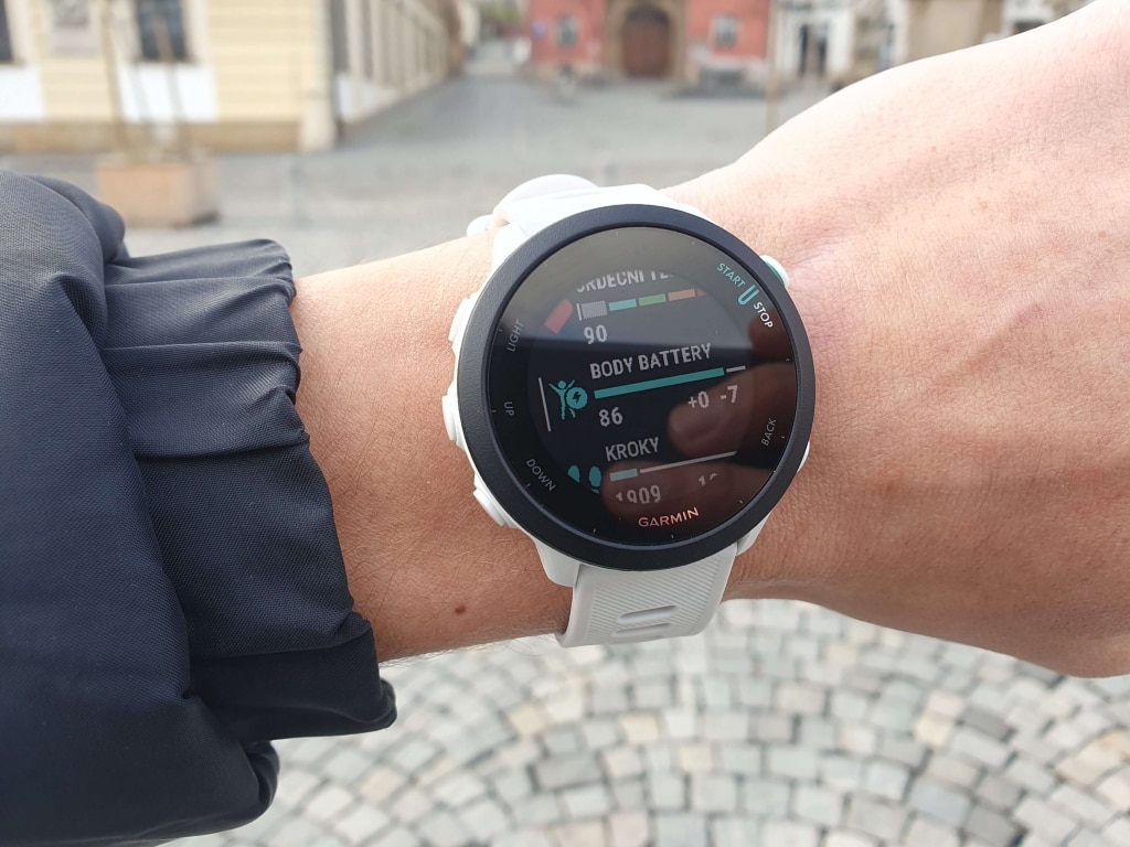 Dzięki funkcji Body Battery zawsze będziesz mieć wgląd w swój poziom energii