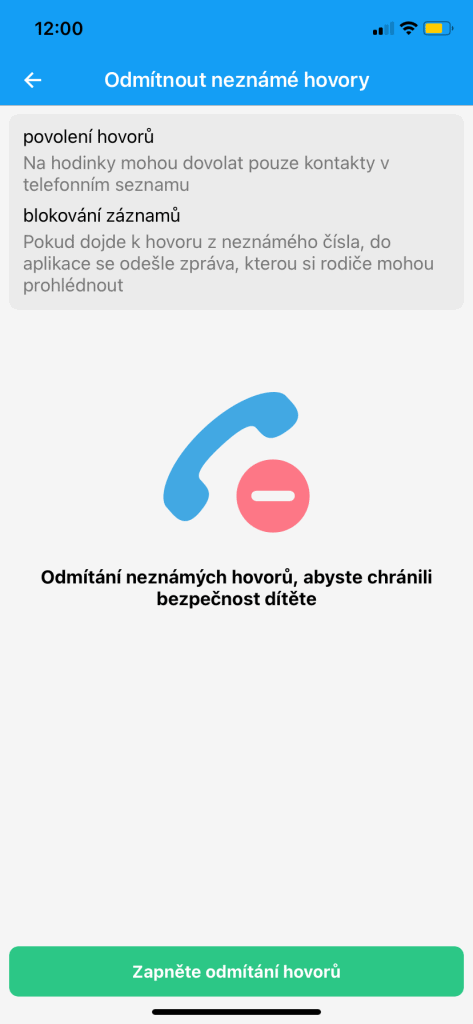 Ochrona przed nieznanymi połączeniami