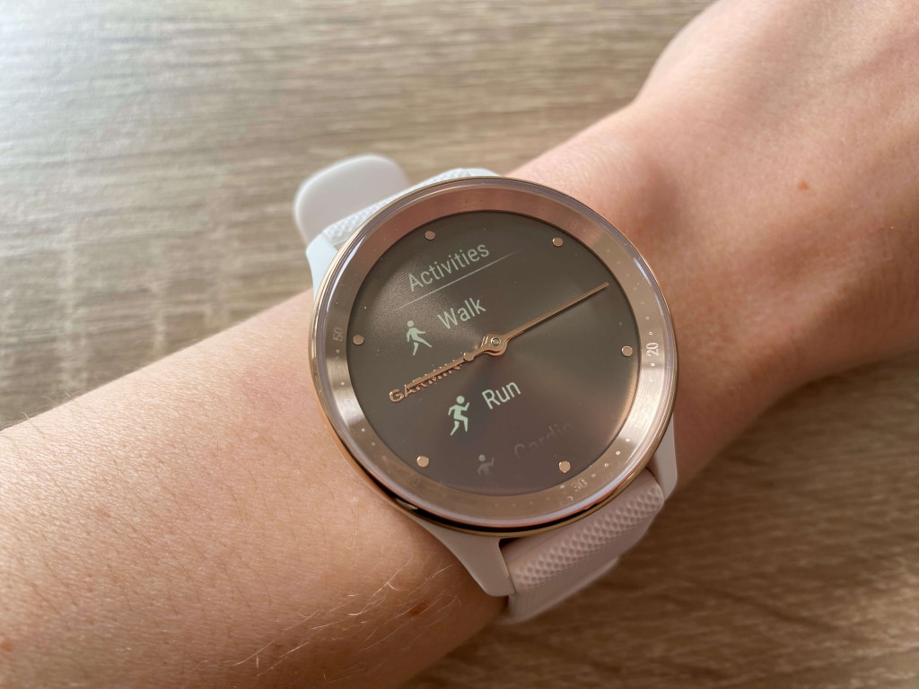 Menu aktywności sportowych