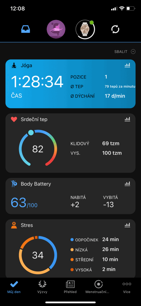 Ekran główny aplikacji mobilnej