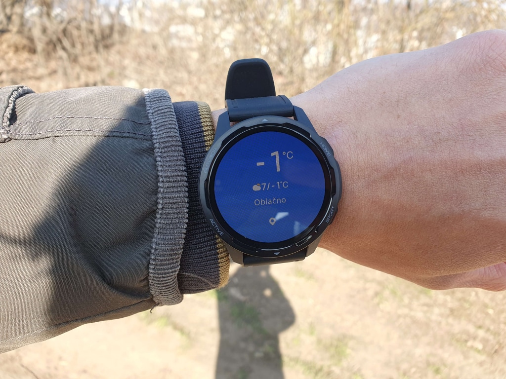 Dane pogodowe są zależne od lokalizacji smartfona