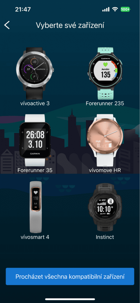 Wybierz typ urządzenia