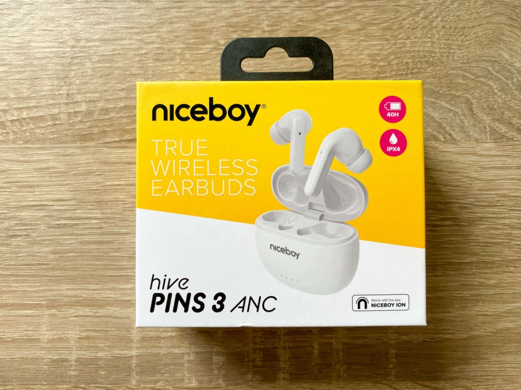 Opakowanie słuchawek bezprzewodowych