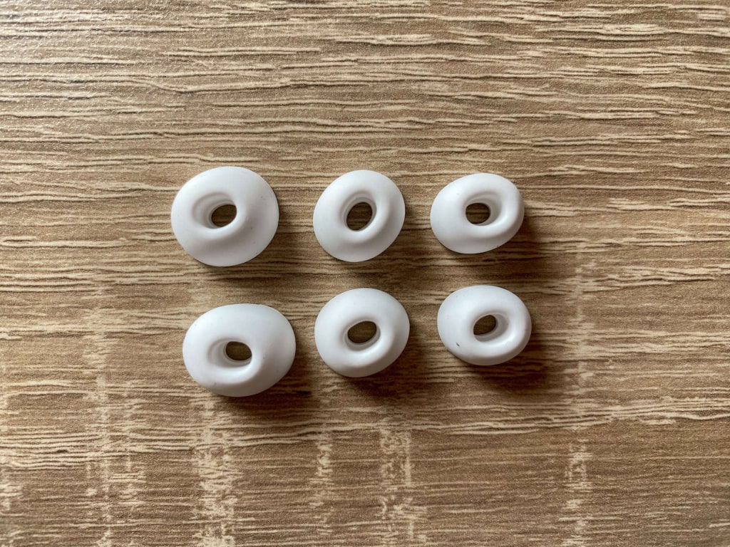 Do wyboru są 4 rozmiary nauszników