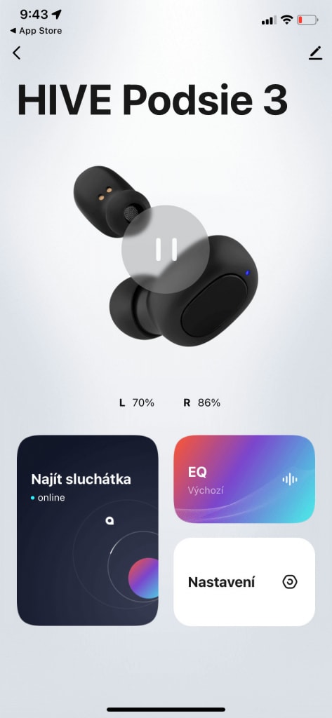 Ekran główny aplikacji mobilnej