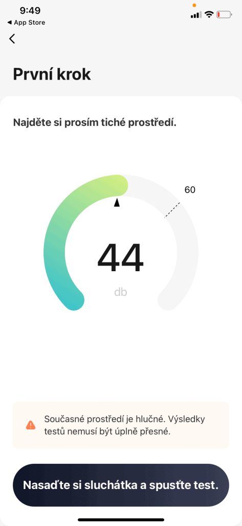 Aplikacja prowadzi użytkownika przez cały proces