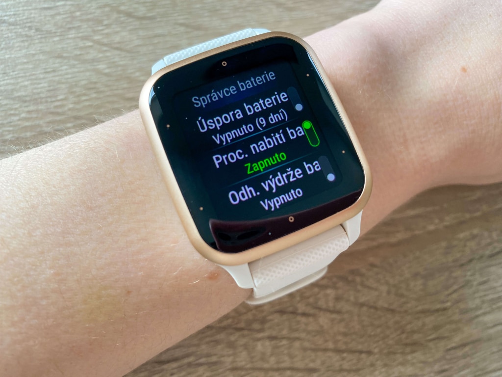Tryb oszczędzania energii można włączyć na zegarku