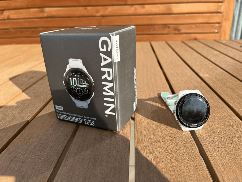 Garmin Forerunner 265S ma dokładnie takie samo opakowanie