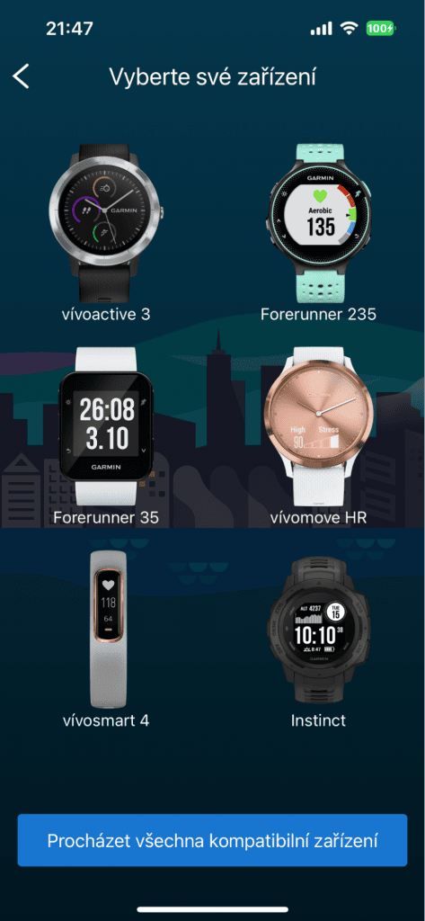 Wybierz typ urządzenia