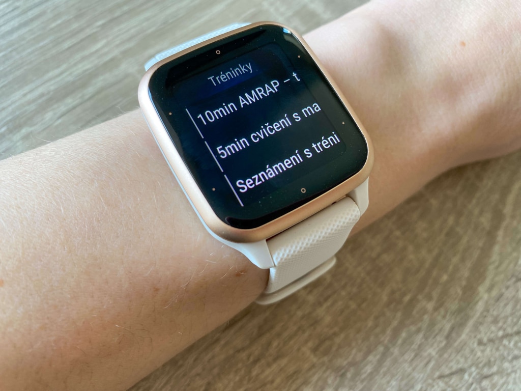 Poszczególne aktywności oferują różne treningi