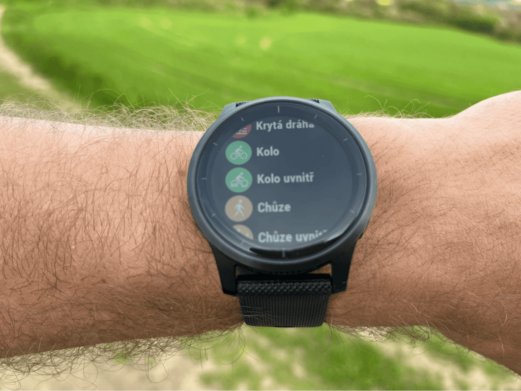 Najpierw wybierasz aktywność