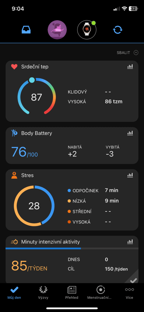 Ekran główny aplikacji