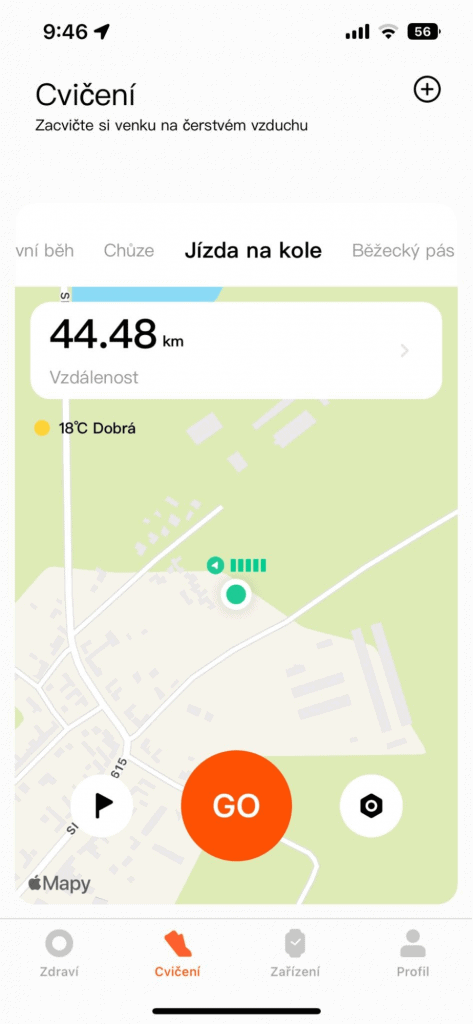 W aplikacji można bardziej szczegółowo ocenić swoją aktywność